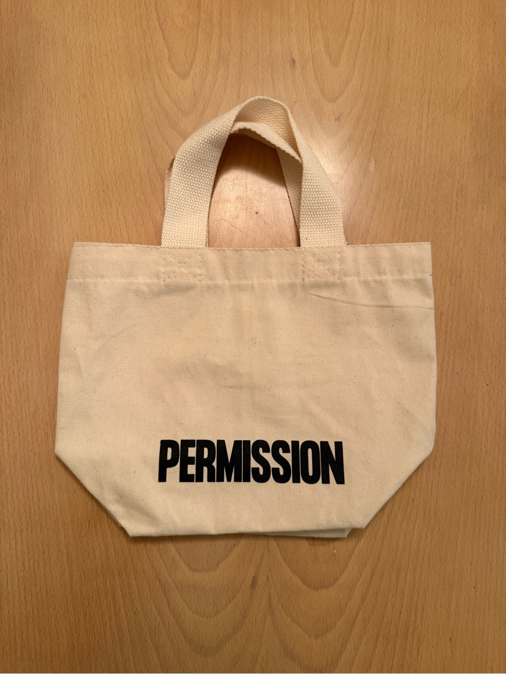 NWOT PERMISSION Mini Tote